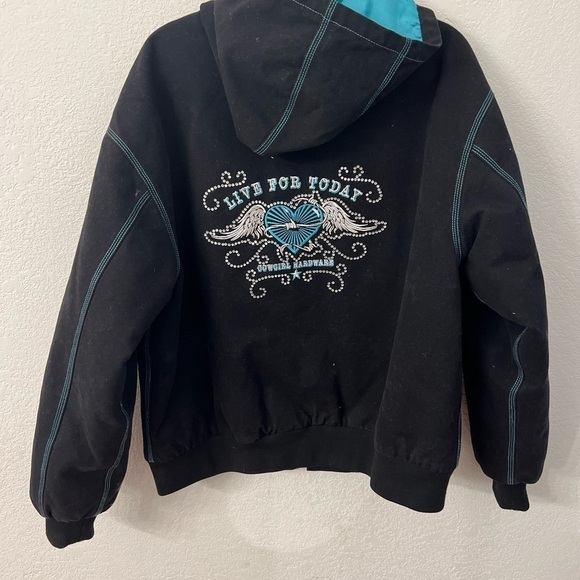 Cowgirl Hardware Live For Today devalued womens coat size XXL - Picture 9 of 12
